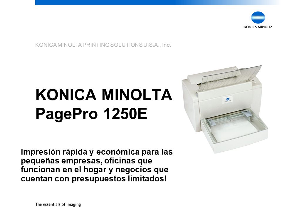 Konica Minolta PagePro E Driver and Manual Download